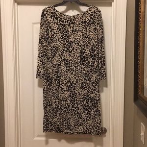Leopard print dress